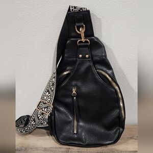 Crossbody Black Sling Bag
